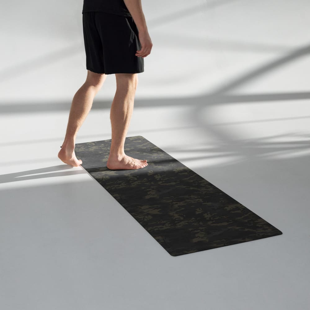American Multi CAMO Black Yoga mat