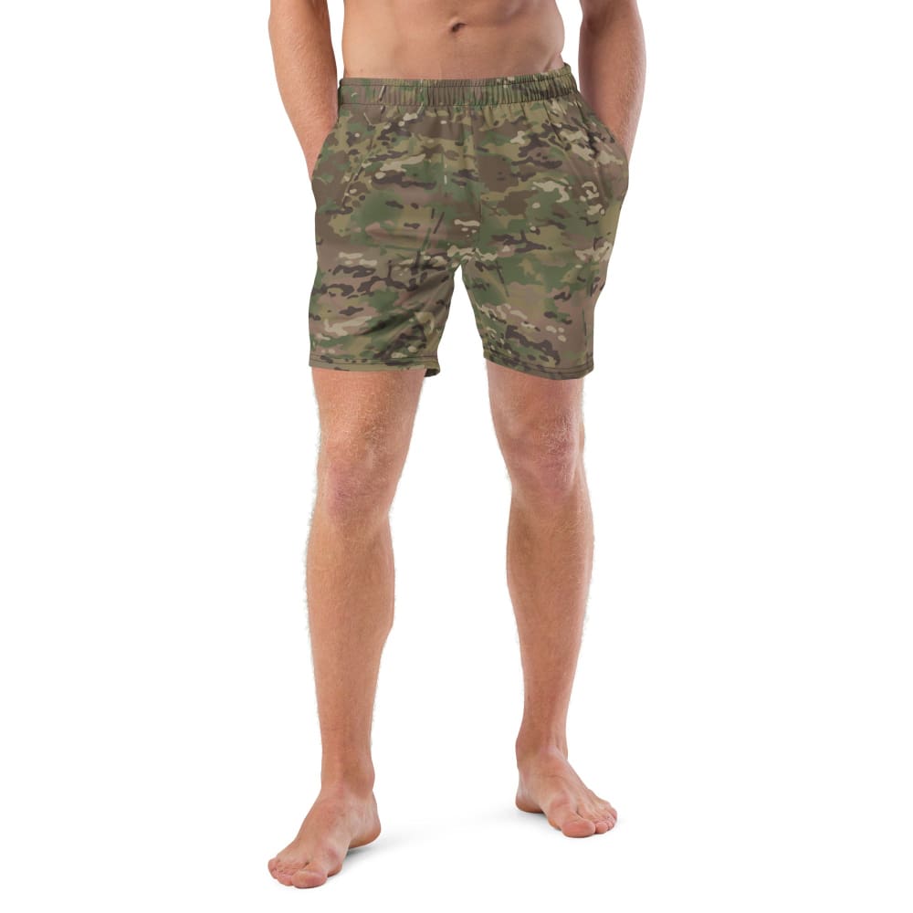 American Multi CAMO Men’s swim trunks - 2XS - Mens Swim Trunks