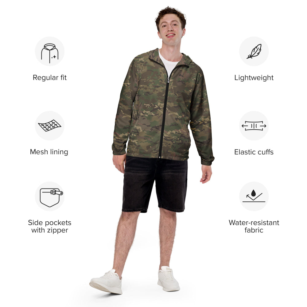 American Multi CAMO Men’s windbreaker - Mens Windbreaker