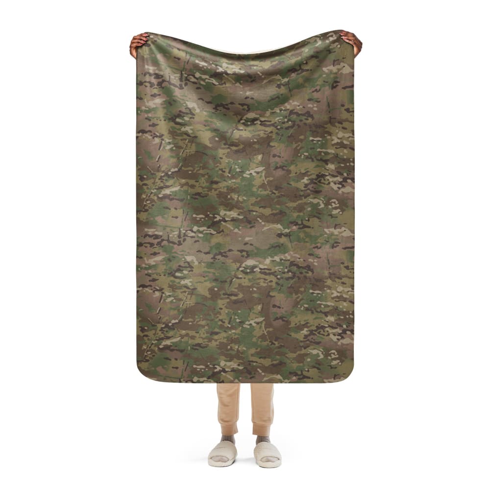 American Multi CAMO Sherpa blanket - 37″×57″