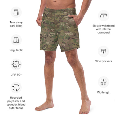 American Multi CAMO swim trunks - Mens Swim Trunks