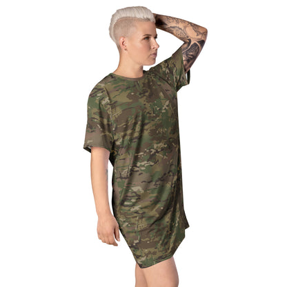 American Multi CAMO T-shirt dress - Womens T-Shirt Dress