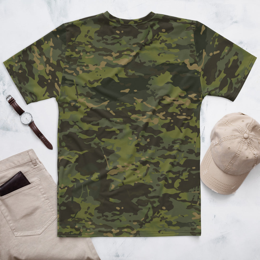 American Multi CAMO Tropical Men’s T-shirt - Mens T-Shirt