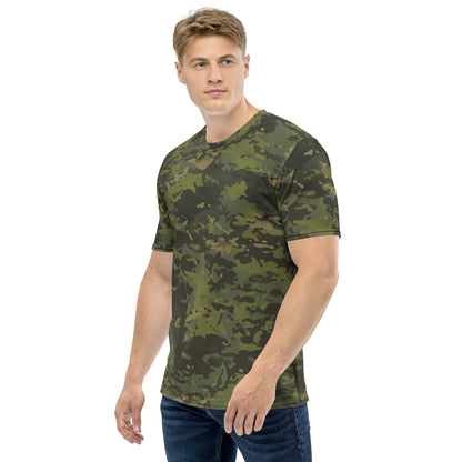 American Multi CAMO Tropical Men’s T-shirt - Mens T-Shirt