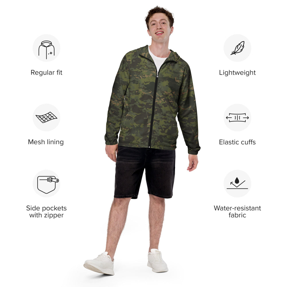 American Multi CAMO Tropical Men’s windbreaker - Mens Windbreaker