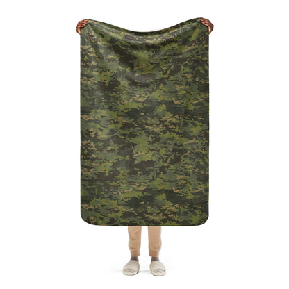 American Multi CAMO Tropical Sherpa blanket - 37″×57″ - Blanket