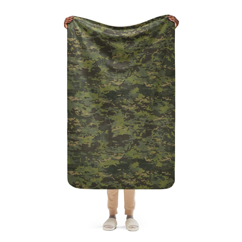 American Multi CAMO Tropical Sherpa blanket - 37″×57″