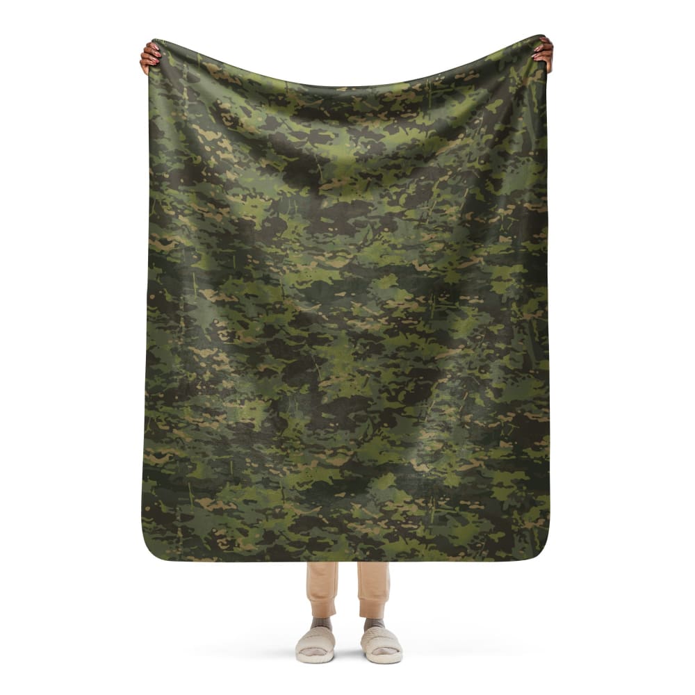 American Multi CAMO Tropical Sherpa blanket - 50″×60″