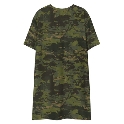 American Multi CAMO Tropical T-shirt dress - Womens T-Shirt Dress