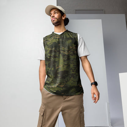 American Multi CAMO Tropical unisex basketball jersey - 2XS - Unisex Basketball Jersey