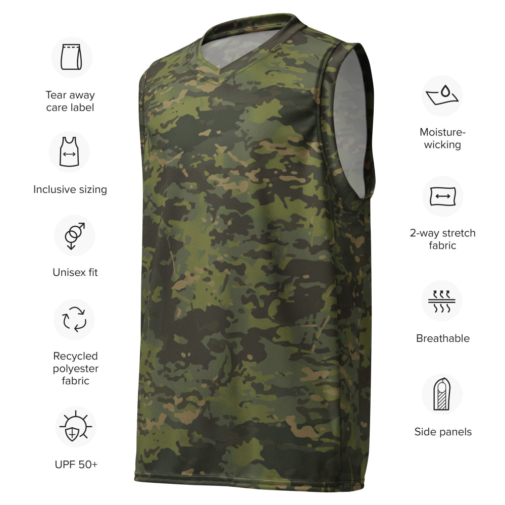 American Multi CAMO Tropical unisex basketball jersey - Unisex Basketball Jersey