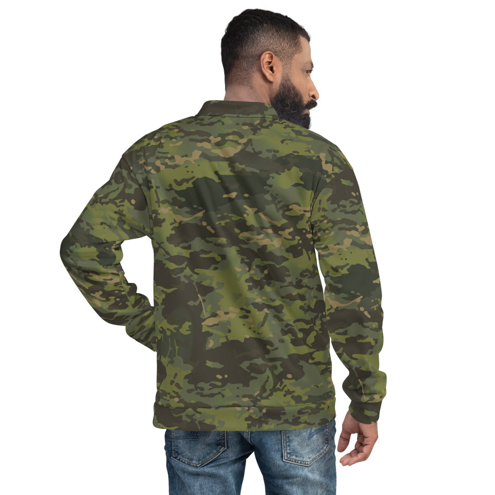 American Multi CAMO Tropical Unisex Bomber Jacket