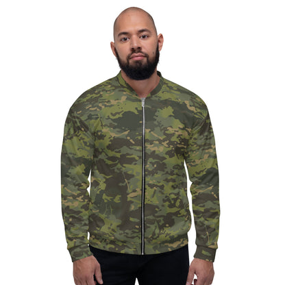 American Multi CAMO Tropical Unisex Bomber Jacket