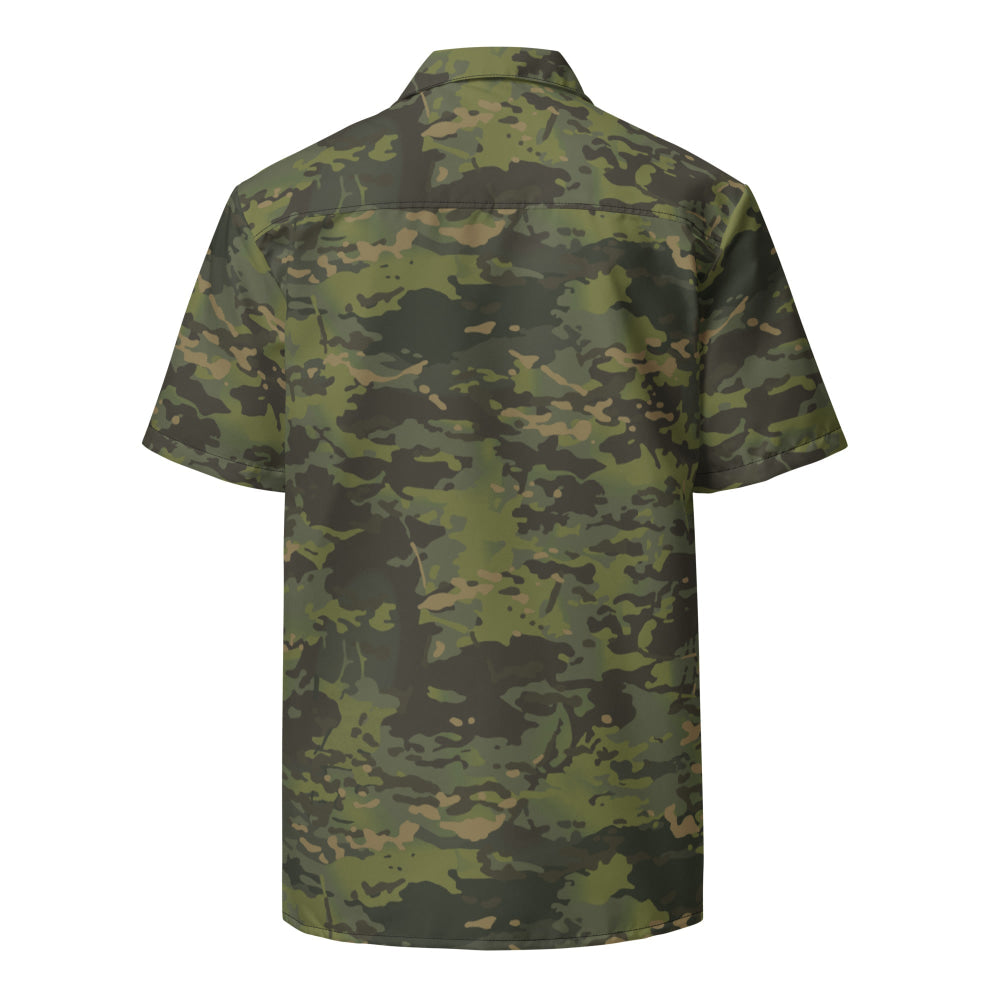 American Multi CAMO Tropical Unisex button shirt - Button Shirt