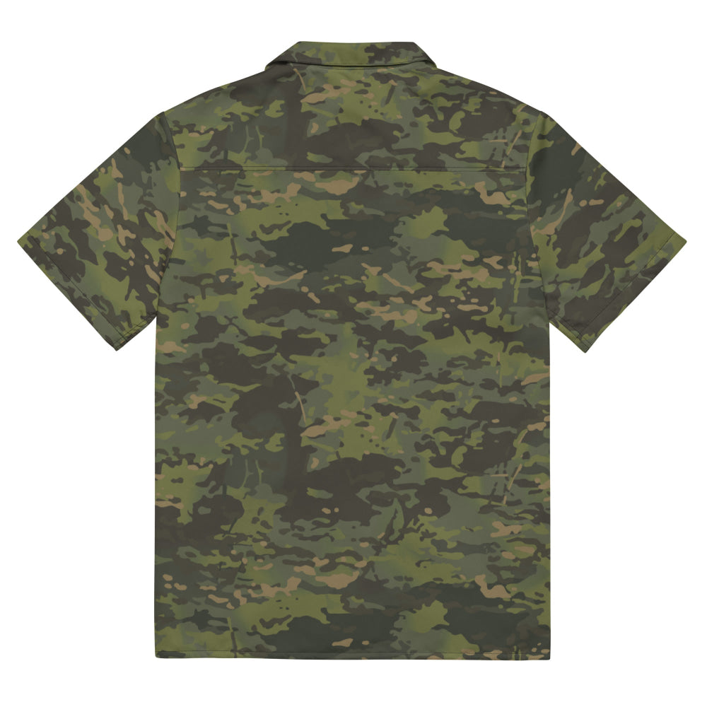 American Multi CAMO Tropical Unisex button shirt - Button Shirt