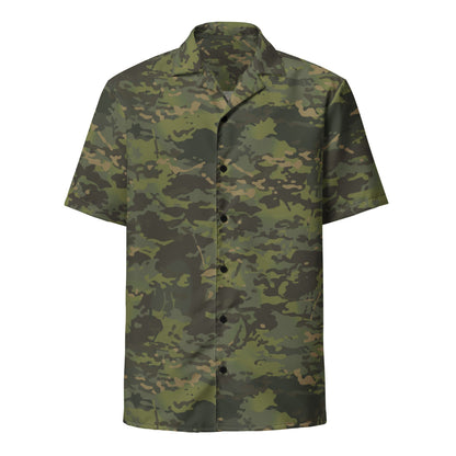 American Multi CAMO Tropical Unisex button shirt - Button Shirt