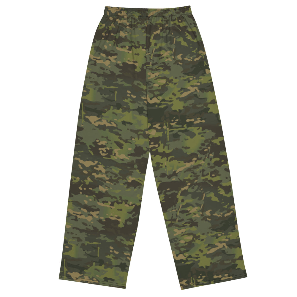 American Multi CAMO Tropical unisex wide-leg pants - Unisex Wide-Leg Pants