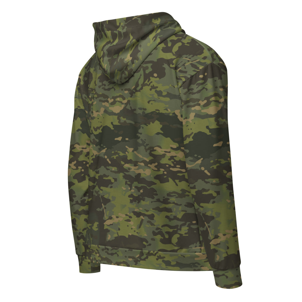 American Multi CAMO Tropical Unisex zip hoodie - Zip Hoodie