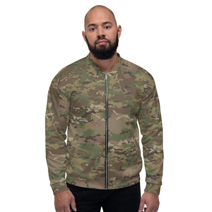 American Multi CAMO Unisex Bomber Jacket