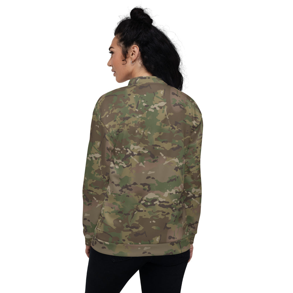 American Multi CAMO Unisex Bomber Jacket