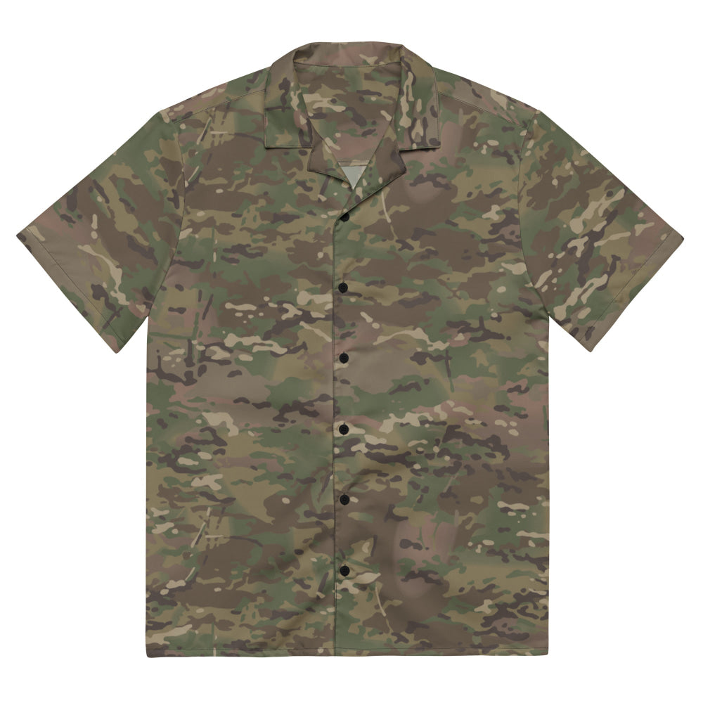 American Multi CAMO Unisex button shirt - 2XS - Button Shirt