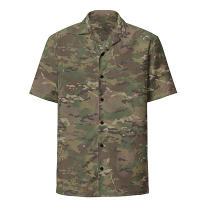 American Multi CAMO Unisex button shirt - Button Shirt