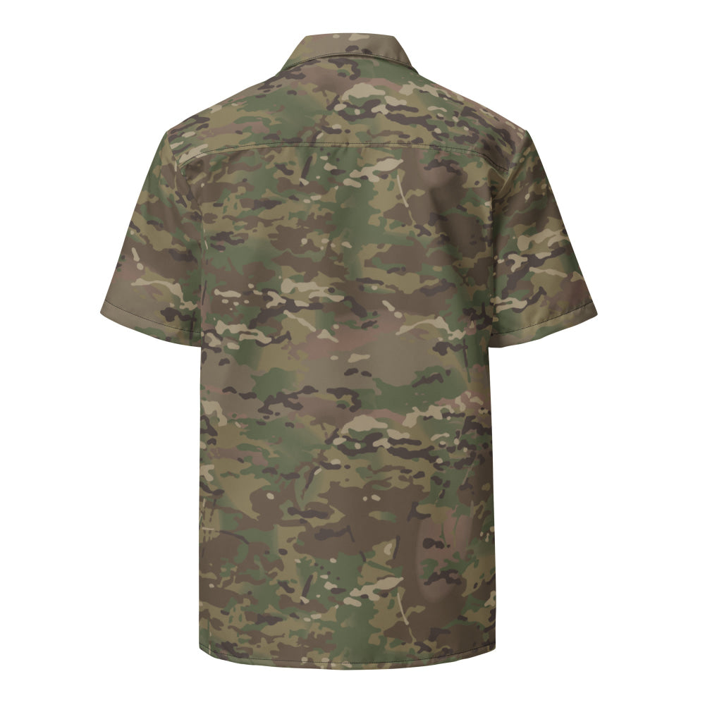 American Multi CAMO Unisex button shirt - Button Shirt