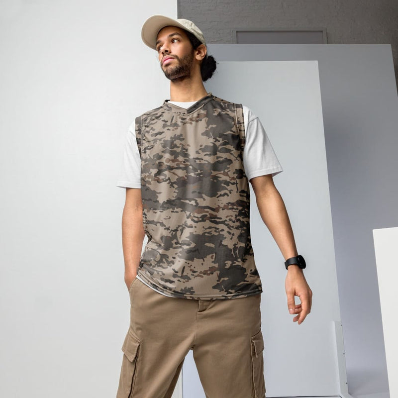 American Multi CAMO Urban Rubble unisex basketball jersey - 2XS