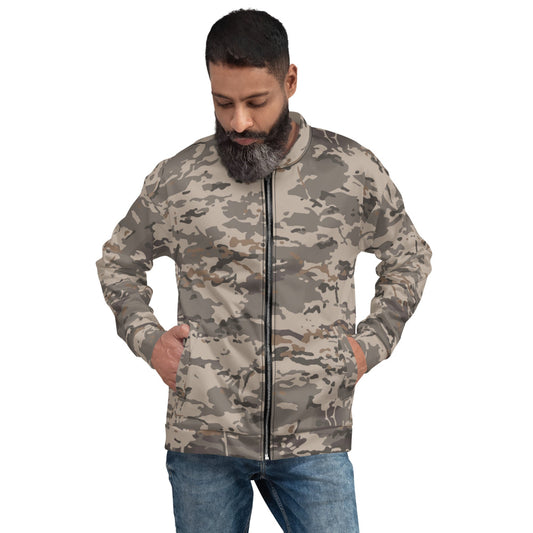 American Multi CAMO Urban Rubble Unisex Bomber Jacket