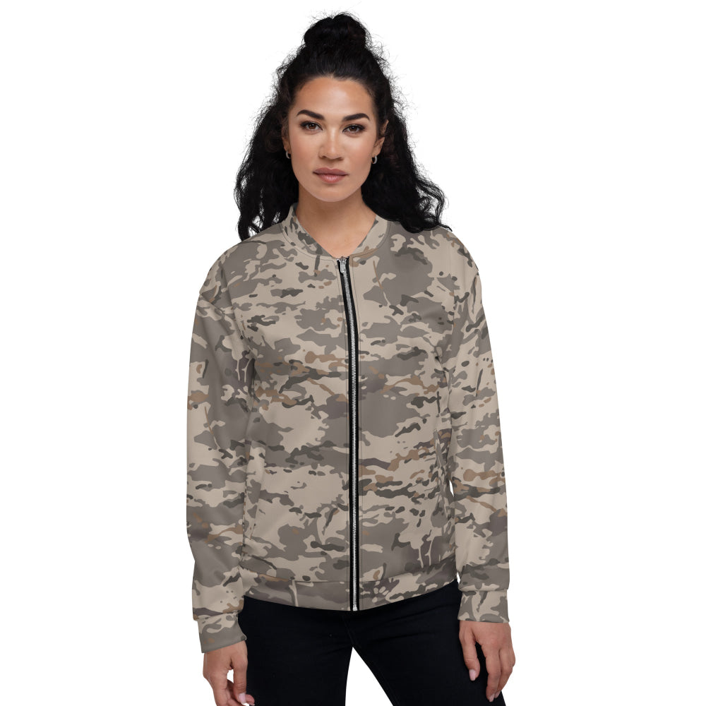 American Multi CAMO Urban Rubble Unisex Bomber Jacket