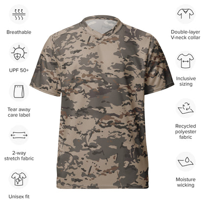 American Multi CAMO Urban Rubble unisex sports jersey - Unisex Sports Jersey