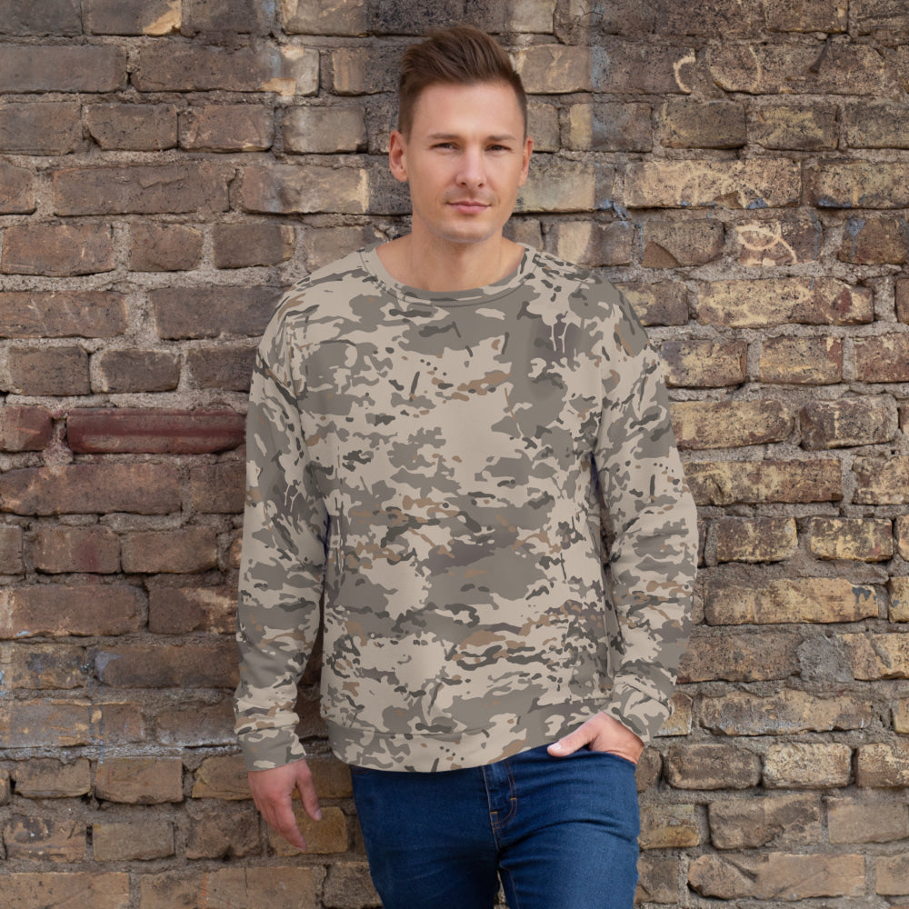 American Multi CAMO Urban Rubble Unisex Sweatshirt - XS