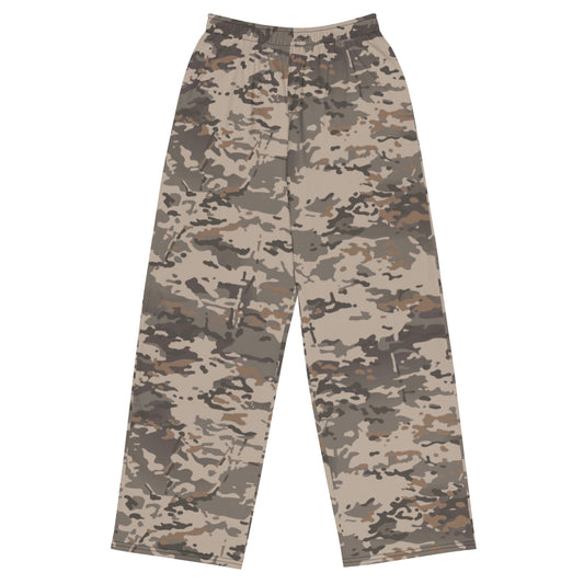 American Multi CAMO Urban Rubble unisex wide-leg pants - 2XS - Unisex Wide-Leg Pants