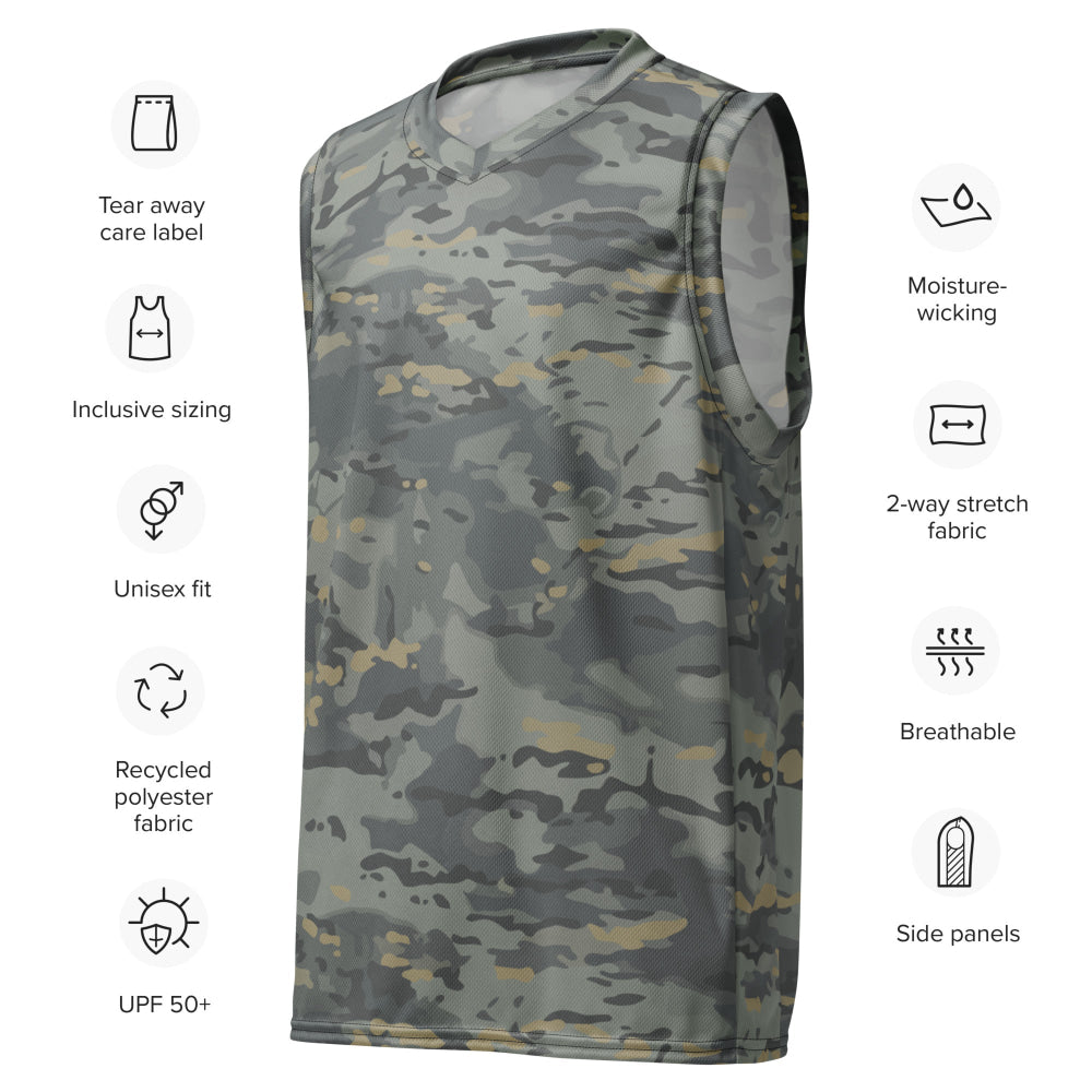 American Multi CAMO Urban unisex basketball jersey - Unisex Basketball Jersey