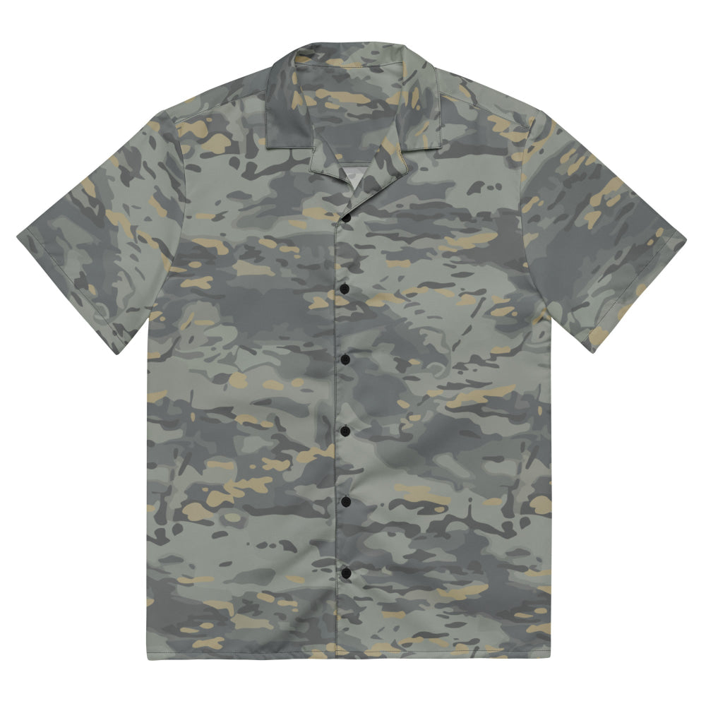 American Multi CAMO Urban Unisex button shirt - 2XS - Button Shirt