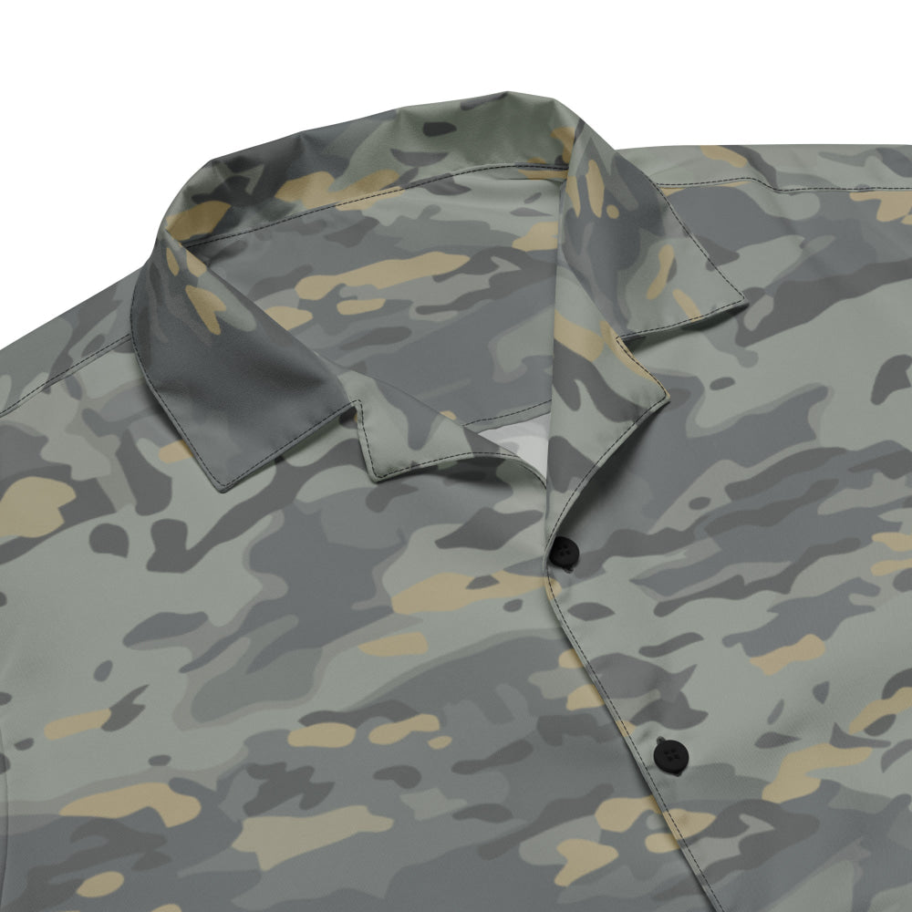 American Multi CAMO Urban Unisex button shirt - Button Shirt