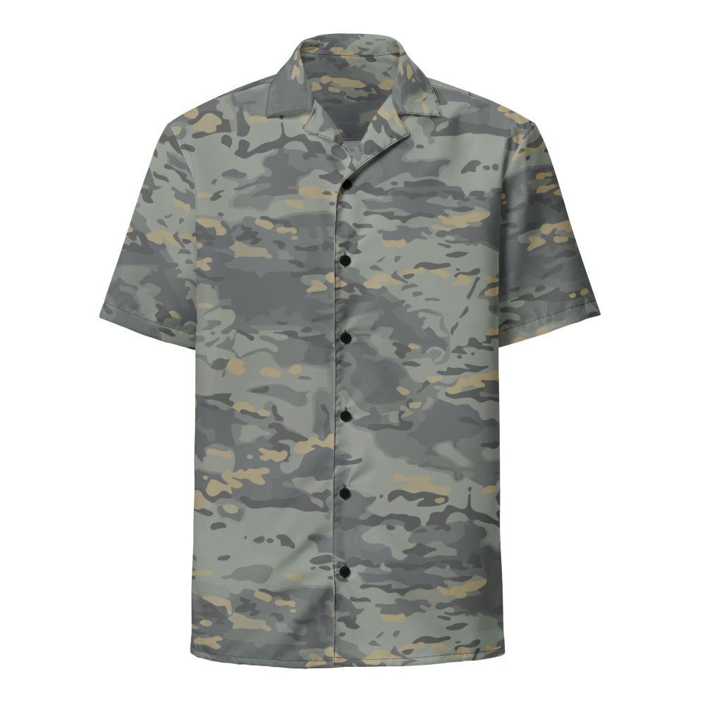 American Multi CAMO Urban Unisex button shirt - Button Shirt