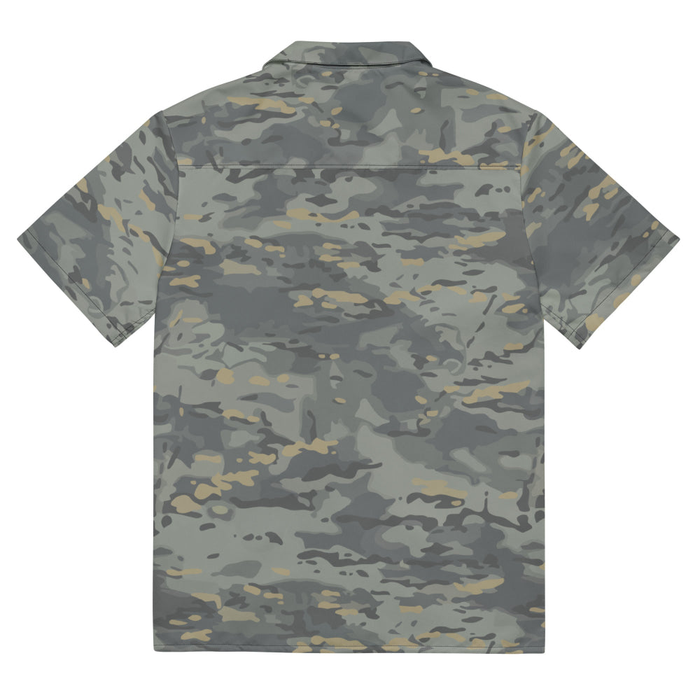 American Multi CAMO Urban Unisex button shirt - Button Shirt