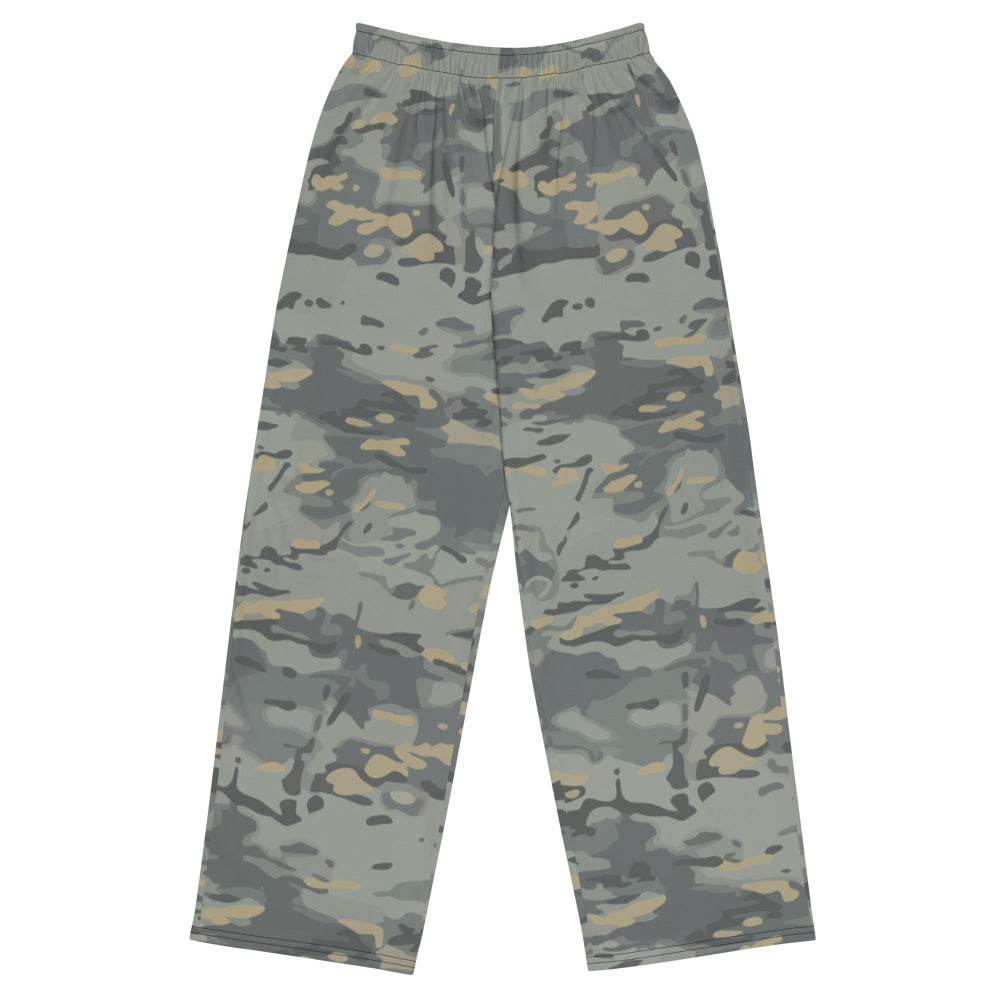 American Multi CAMO Urban unisex wide-leg pants - 2XS - Unisex Wide-Leg Pants