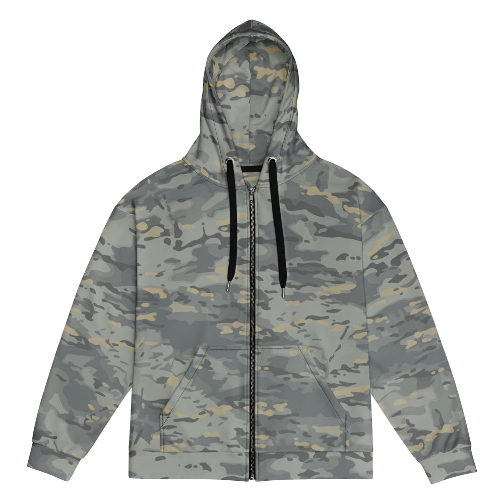 American Multi CAMO Urban Unisex zip hoodie - 2XS - Zip Hoodie