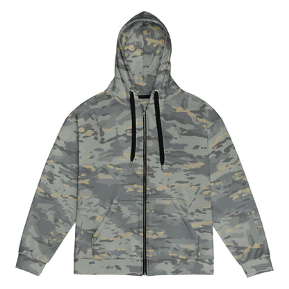 American Multi CAMO Urban Unisex zip hoodie - 2XS - Zip Hoodie