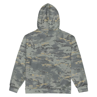 American Multi CAMO Urban Unisex zip hoodie - Zip Hoodie