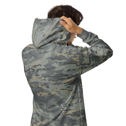 American Multi CAMO Urban Unisex zip hoodie - Zip Hoodie