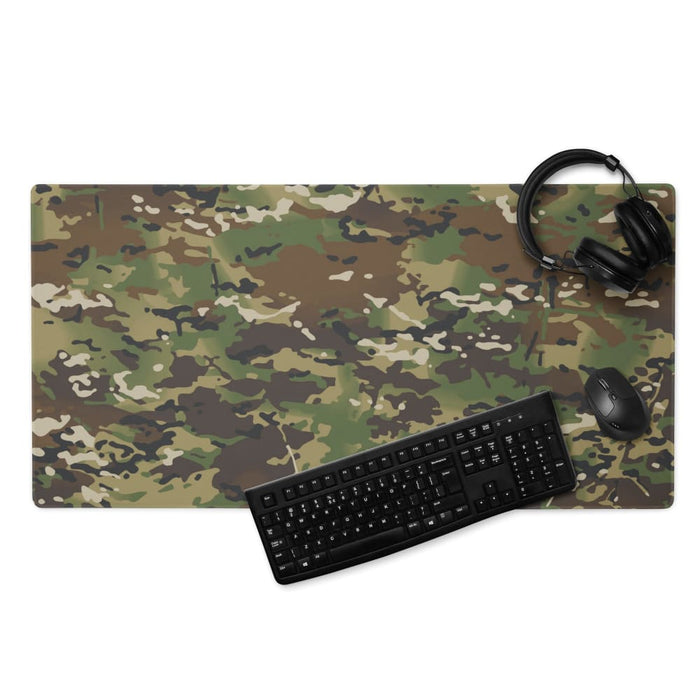 American Multi CAMO Woodland Gaming mouse pad - 36″×18″