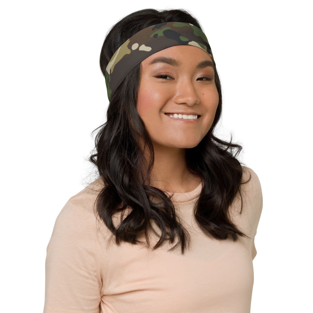 American Multi CAMO Woodland Headband