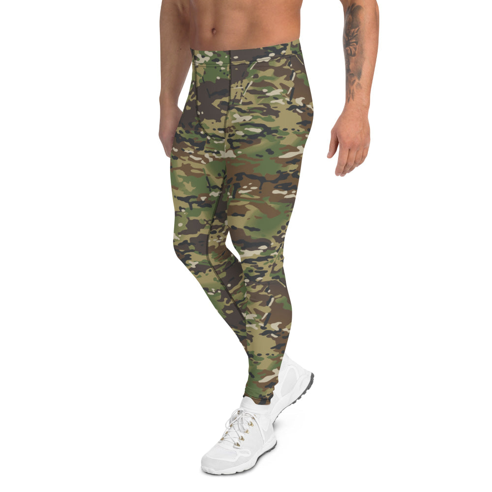 American Multi CAMO Woodland Men’s Leggings - Mens