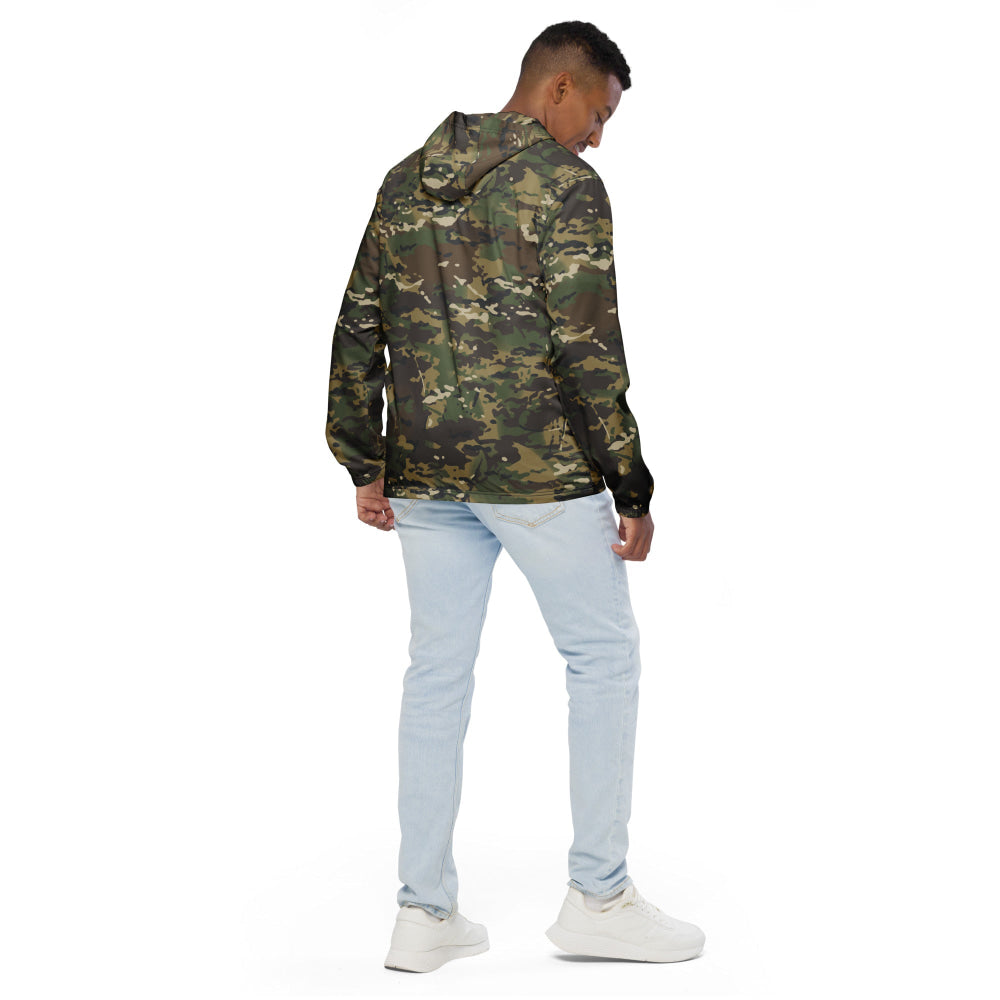 American Multi CAMO Woodland Men’s windbreaker - Mens Windbreaker