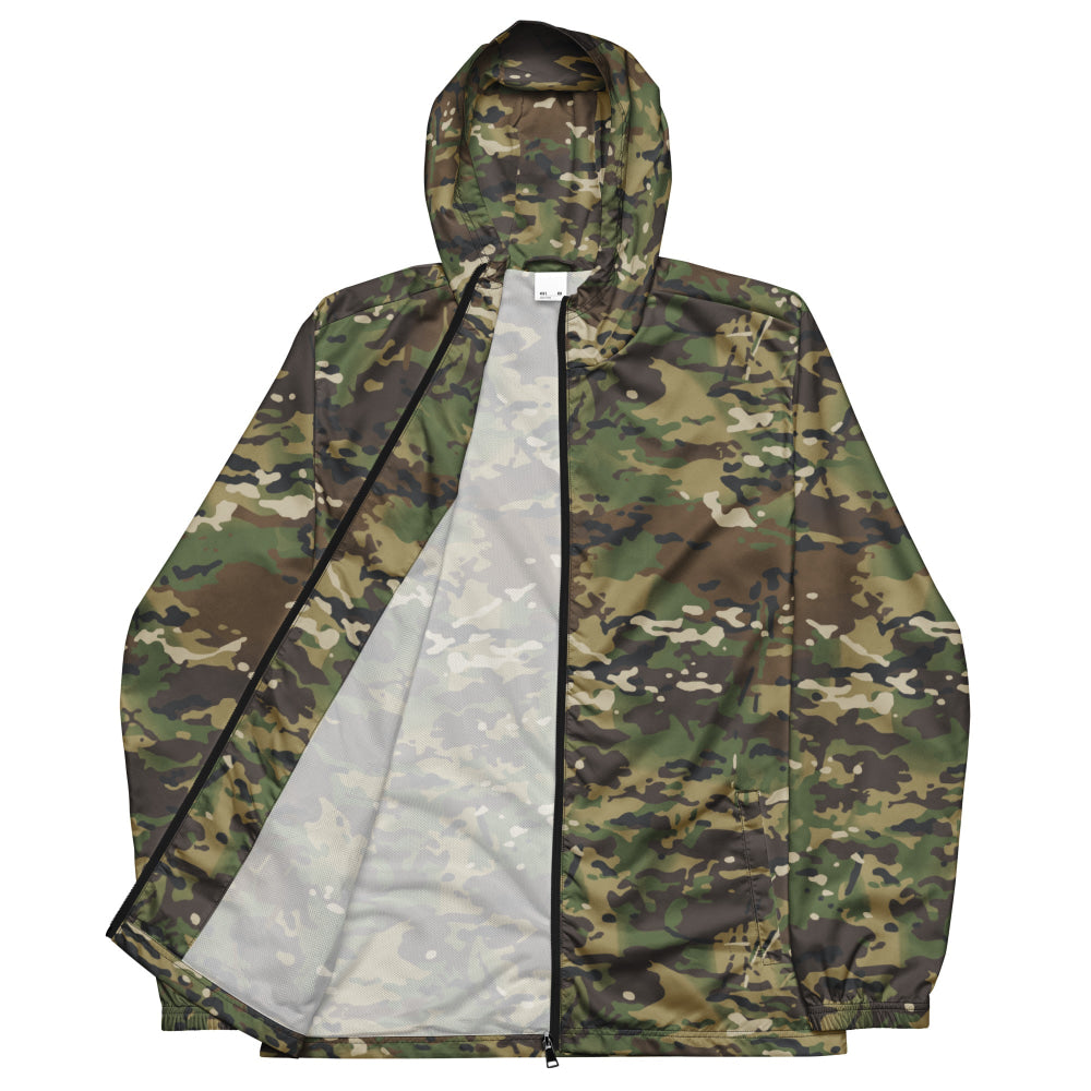 American Multi CAMO Woodland Men’s windbreaker - Mens Windbreaker