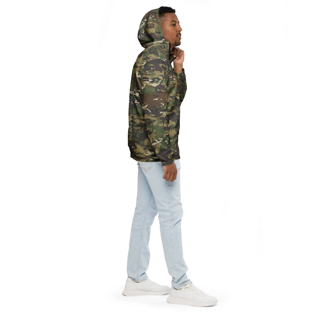 American Multi CAMO Woodland Men’s windbreaker - Mens Windbreaker