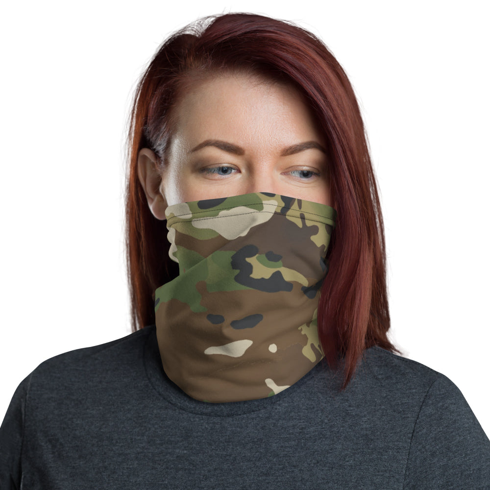 American Multi CAMO Woodland Neck Gaiter